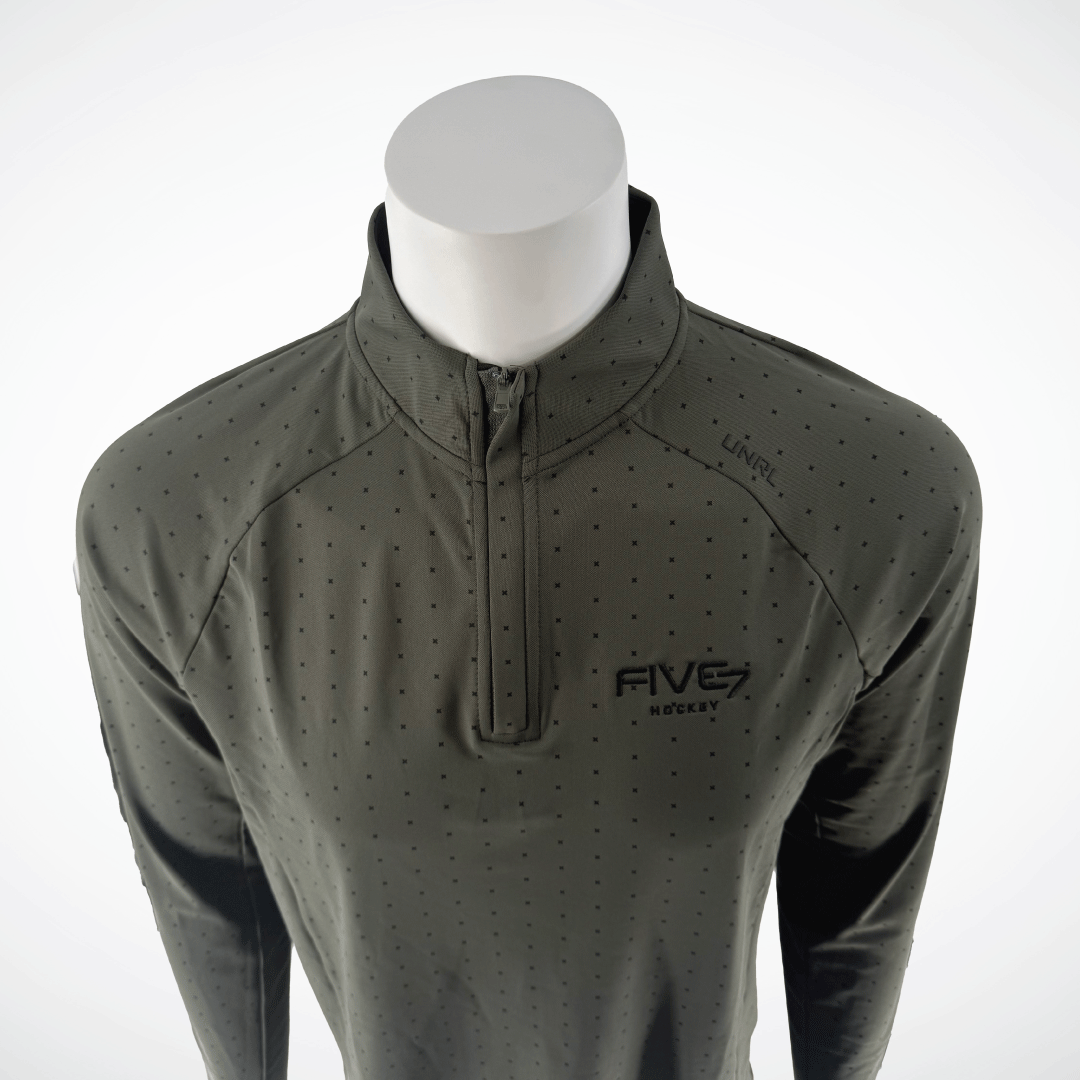 FIVE7 Hockey Quarter Zip - Olive